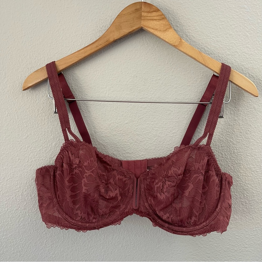 Auden Unlined Balconette Coverage Underwire Bra 40C